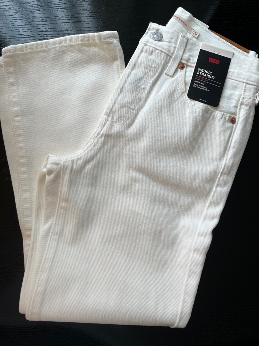 Levi's Wedgie Straight Ankle Women’s Jeans - size 25 NWT - Picture 4 of 7